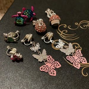 Clip on Claire’s earrings! You choose/mix n match!